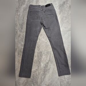 American tall "skinny" grey jeans
